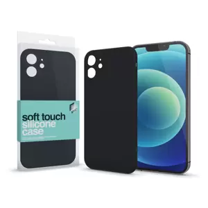 XPRO™ Soft Touch szilikon tok Slim Fekete Apple iPhone 11 készülékhez