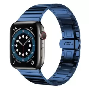 XPRO™ Apple Watch rozsdamentes acél szíj kék Apple Watch 42mm (S1-S3) / 44mm / 45mm / 46mm / 49mm készülékhez