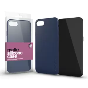 XPRO™ Szilikon matte tok ultravékony sötétkék Apple iPhone 14 készülékhez