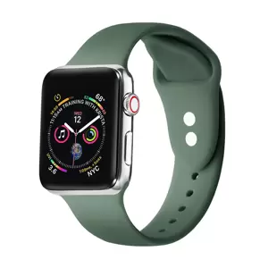 XPRO™ Apple Watch szilikon sport szíj Zöld Apple Watch 38mm / 40mm / 41mm / 42mm (S10) készülékhez