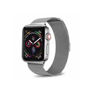 XPRO™ Apple Watch két részes milánói szíj Ezüst Apple Watch 38mm / 40mm / 41mm / 42mm (S10) készülékhez