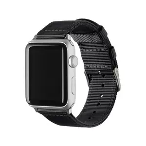 XPRO™ Apple Watch szőtt műanyag szíj Fekete Apple Watch 38mm / 40mm / 41mm / 42mm (S10) készülékhez