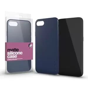 XPRO™ Szilikon matte tok ultravékony sötétkék Apple iPhone 15 készülékhez