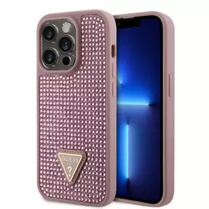 Guess tok Pink Apple Iphone 15 Pro Max készülékhez GUHCP15XHDGTPP