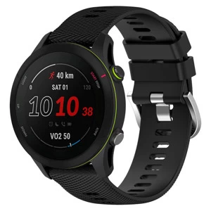 XPRO™ Garmin szilikon óraszíj Fekete 18mm