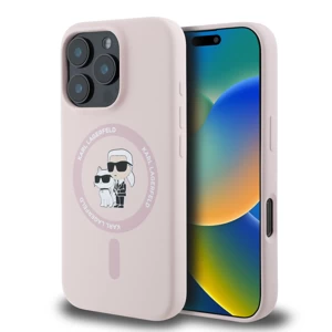 Karl Lagerfeld tok pink KLHMP16LSCMKCRHP Apple Iphone 16 Pro készülékhez