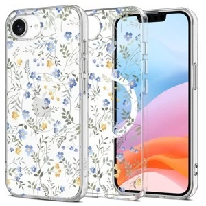 Tech-Protect FLEXAIR MAGSAFE Spring Flowers tok Apple iPhone 16e készülékhez