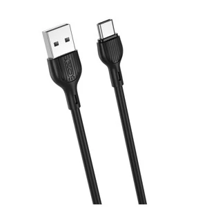 XO NB200 kábel USB-A / USB-C 2M 2.1A Fekete